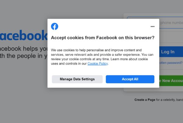 Принимать файлы cookie от facebook в этом браузере как убрать